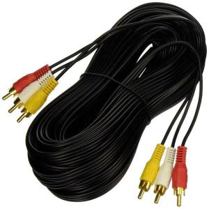 Cáp hoa sen AV Dây AV dây loa 3-3 loại 10m chất lượng cao