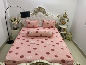 [HCM] ga gối thun hàn Bộ Drap Thun Hàn Quốc mát lạnh  4 món khách nhớ chọn size