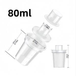 Free Gift 10Pcs 80ML Baby Formula Carrying Box Food Storage Container Moisture-Proof And Dust-Proof Portable PP Material Storage Box