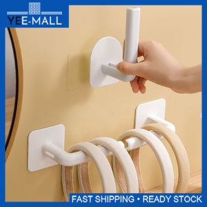 L-Shape Wall Hook Multifunctional Wall Hangers Self Adhesive Strong Load Kitchen Bedroom No Punching Rack Holder Hook