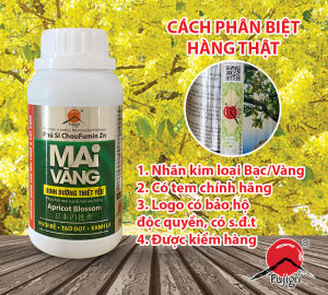 Phân bón Mai Vàng Phục hồi mai suy 250ml Nhật Bản