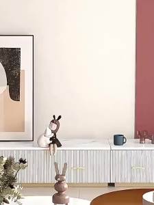 Coffee Table Stone Plate Coffee Table Light Luxury Modern Simple Small Apartment Living Room Home Glass Solid Wood Coffee Table Side Table Tea Table Set Round 2 in1