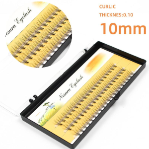 10D 20D 30D 40D Nesura Scarecrow Hair Grafting Extension 8910111213mm 14mm False Eyelash Individual 0.1mm C Curl