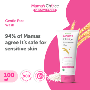 Mama’s Choice Gentle Face Wash | Paraben-free Daily Facial Cleanser | Safe Halal & Natural for Pregnancy & Breastfeeding