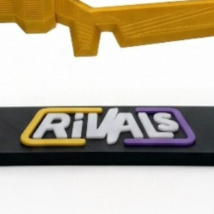 Mô Hình Keynai Roblox Rival kèm đế trưng bày cao cấp - Phụ Kiện Trang Trí Góc Gaming Đồ Chơi Múa Fidget Cực Ngầu