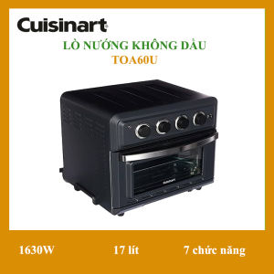 Lò chiên nướng không dầu mini Cuisinart TOA60U 17 lít 1630W 7 chức năng