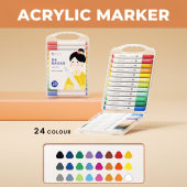 ENMY Acrylic Marker Pen Acrylic Paint Drawing Colouring Painting Art Multi Surface Use