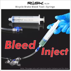 Brake Bleeding Oil Injector Bleed Tools Mineral Oil Dot 5.1 Bicycle Hydraulic Brake Oil MTB RB