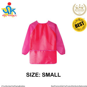 Kids Painting Apron Cute Craft Baking Waterproof Colorful Long Sleeve Apron