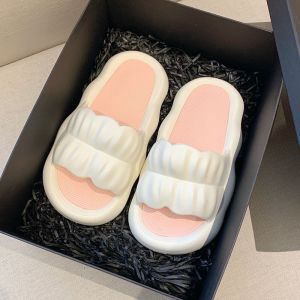 Women Colorful Sandal Cute Home Sponge Soft Bottom Slippers Couple Indoor Outdoor Anti-slip Selipar