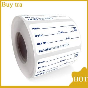 [Buytra] 500pcs roll Kitchen Sticker Refrigerator Freezer Food Storage Date Content Label