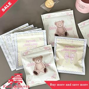 [COD] 10pcs Cartoon Candy Cookies Self Sealing Storage Bag Creative Snack Doll Toy Blind Box Bag Lucky Gift Bag Surprise Gift Bag
