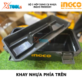 Bộ hộp đựng dụng cụ 3 cái bằng nhựa INGCO PBXK0301 | Bộ 3 thùng đựng đồ nghề hộp dụng cụ bằng nhựa 14”, 17”, 20” chất liệu polypropylene chứa các thiết bị, đồ nghề [CHÍNH HÃNG] [XTOOLs]. 