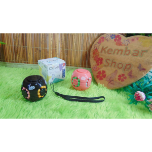 DD1808-19m Viral!! Mainan Edukasi Kecerdasan Anak Rubik IQ Ball Spinner Cube Puzzle Ball Warna Random