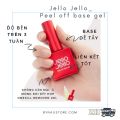 [Jello Jello - Peel off base gel 10ml ] Sơn gel base liên kết dễ tháo cao cấp Hàn quốc, dễ dàng thay màu gel mà không gây tổn thương móng tay, độ bền trên 4 tuần. 