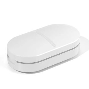 2 in 1 Pill Cutter and Pill OrganizerPortable Tablet Splitter Medicine Storage Travel Pocket Pill Case for Tablet Separation