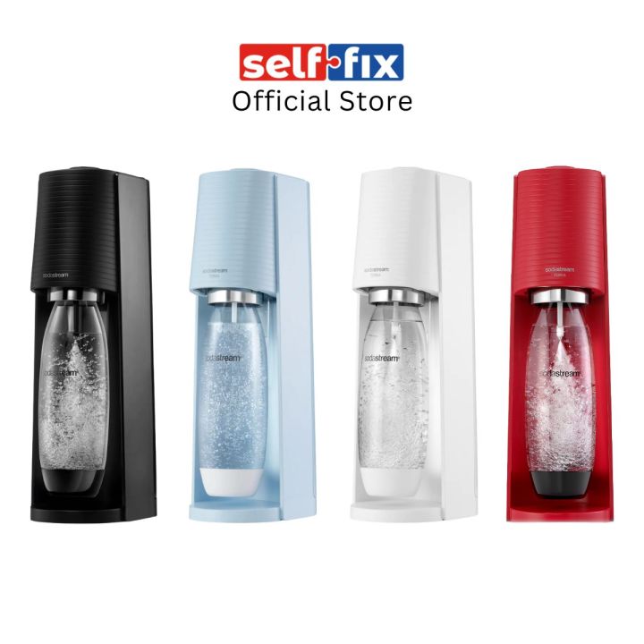 Sodastream Terra Sparkling Water Maker Black / White / Misty Blue