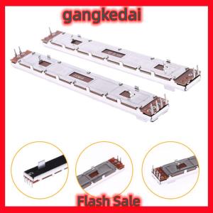 Gangke 128mm Mixer Fader B10K ช่องเดียวและ Dual Channel B103 STRAIGHT sliding Potentiometer ความยาวรวม12.8cm stroke 100
