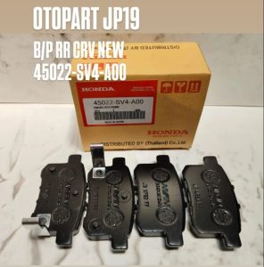 BRAKE PAD REAR CRV IMPORT KAMPAS REM BELAKANG CRV ACCORD MAESTRO CIVIC STREAM 2.0 CENTURY ODDYSEY 45022-SV4-A00