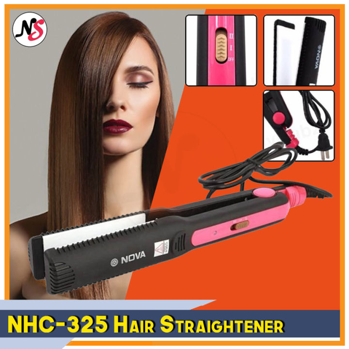 Nova nhc 325 hair straightener sale