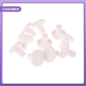 【CANAMEK】 Fish Tank Coral Base T Shaped Aquarium Coral Support Ceramic Stand Plug Reproduction Base Coral Frag Rack