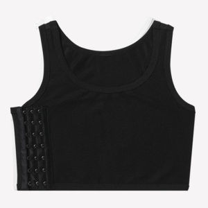 Breathable Lightweight Binder Bra Sports Tank Top Slimming Chest Binder for Women Summer