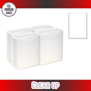 【Morgan Games】[Ready Stock] 100 pieces Toploader 35PT Thickness Card Protector for TCG 游戏卡夹硬卡套