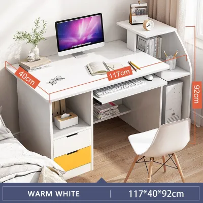 TENDO Simple Desk Computer Desk Desktop Desk Home Simple Modern Small Desk Student Bedroom Study Writing
