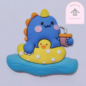 เค้กวันเกิดไดโนเสาร์ ตุ๊กตาไดโนเสาร์ขับรถ ตุ๊กตาไดโนเสาร์เล่นน้ำ ตกแต่งเค้กไดโนเสาร์ ไดโนเสาร์