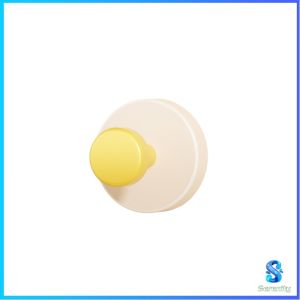 Serenity ตะขอสี 1 ชิ้น  ไร้ร่องรอย ติดผนัง นำกลับมาใช้ใหม่ได้ ของแต่งบ้านมินิมอล Colorful hook
