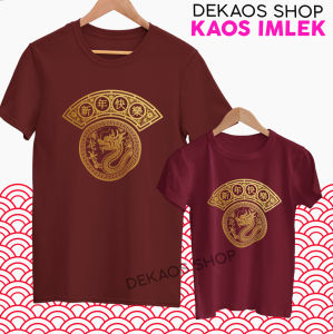 BAJU IMLEK 2024 / KAOS IMLEK 2024/ KAOS IMLEK COUPLE KELUARGA / KAOS IMLEK NAGA / KAOS NAGA / KAOS IMLEK TAHUN NAGA 2024 / BAJU IMLEK TAHUN NAGA TERBARU 2024 / DEKAOS SHOP 2899 NAGA KIPAS