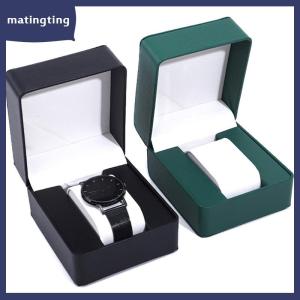 matingting Đồng hồ lưu trữ hộp PU Đồng Hồ Duy nhất hiển thị trường hợp đồng hồ đeo tay đồng hồ chủ Du Lịch Đồ trang sức đồng hồ tổ chức cho Nam Giới Quà Tặng