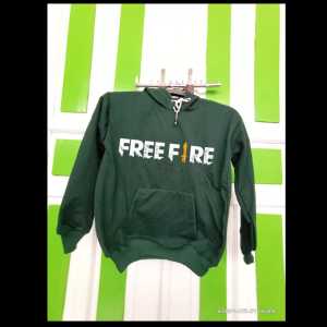 Hoodie Anak Usia 5-16 Tahun Jaket sweater Anak Laki-laki GAME FF FREE FIRE REAL PICK
