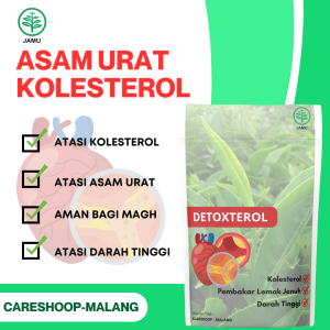 DetoxTerol Herbal Black Currant Teh Herbal Penurun Kolesterol & Asam Urat