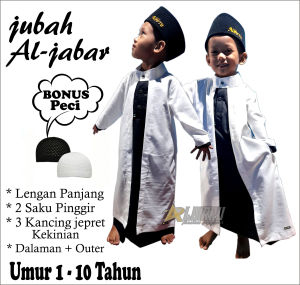 JUBAH ANAK LAKI LAKI / GAMIS ANAK LAKI LAKI TERBARU JUBAH HABAIB TERBARU KANCING CETET/JEPRET IMPORT USIA 1 SAMPAI 10 TAHUN