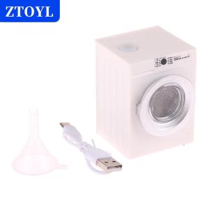 [COD]🔥🔥🔥ZTOYL Dollhouse Miniature Washing Machine Drum Washer Laundry Model Dollhouse Decor