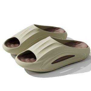 [Free Shipping] Casual Sports Slippers For Men Fashionable Summer Soft-Soled Sandals Non-Slip Durable For Indoor And Outdoor Use Trendy Slip-On Slippers