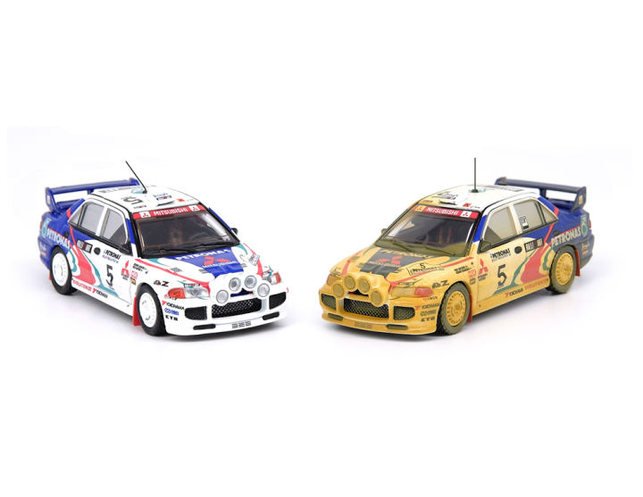 Inno64 1/64 Mitsubishi Lancer Evolution III #5 Rally of Malaysia