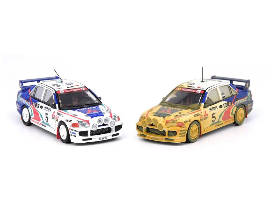Inno64 1/64 Mitsubishi Lancer Evolution III #5 Rally of Malaysia