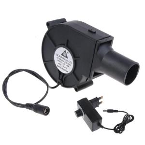 Điện Quạt BBQ xách tay điện Máy thổi khí lửa than Starter dụng cụ nấu ăn S lửa than Starter dụng cụ nấu ăn