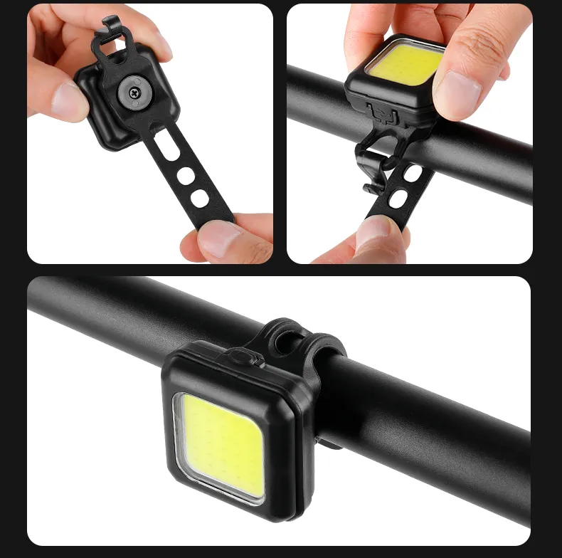 Upgrade Bicycle light set Type-C Rechargeable 150Lumen Front light
