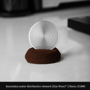 BINCOO Coffee Espresso Maker Filter Stainless Steel Espresso Handle Extraction Filter Coffee Equipment Accessory 51MM/58MM
