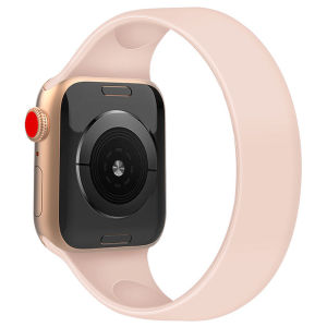 Solo Loop Strap For Apple Watch Ultra 2 Band 49mm 41mm 45mm 38mm 42mm 40mm 44mm Silicone Sport Bracelet iWatch Serie 10 9 8 7 6 SE 5 4 3 2 1 Wrist Btrap