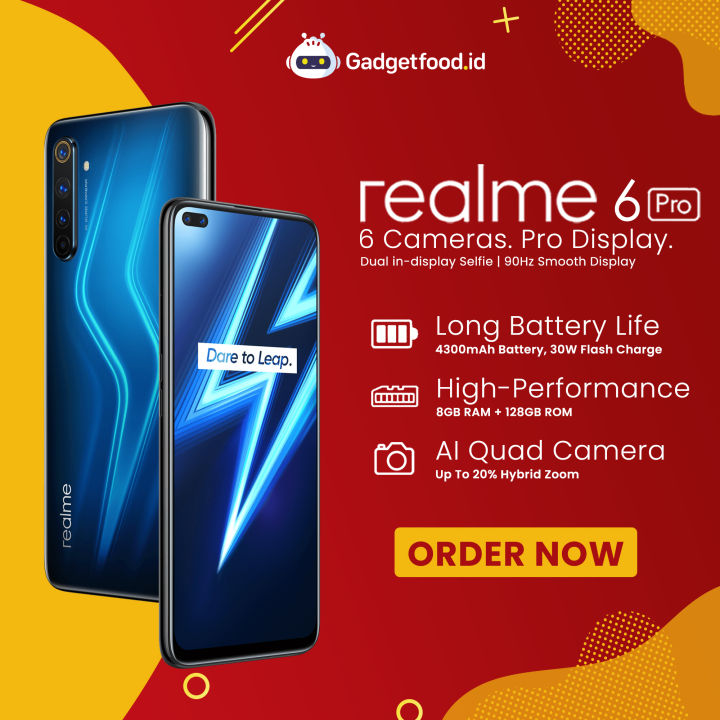 Realme 6 Pro 8GB 128GB リフレッシュレート90Hz対応 Realme 6 Pro 128GB 8GB RAM RMX2063 UNLOCKED 6.6