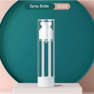Travel Vacuum Dispenser / Vacuum Spray Bottle Refillable Liquid Spray Pump Reusable lotion bottle (Dear J)