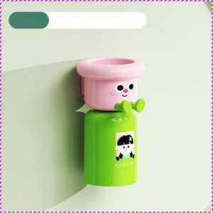 ที่วางแก้วน้ำอ่างล้างหน้า สามารถแขวนสายหนังได้ ที่วางแก้วบ้วนปาก พลิกกลับและระบายน้ำ ไม่มีการเจาะ