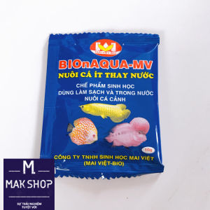 Combo 10 Gói Men Vi Sinh Mai Việt 1 Gói 10g Vi Sinh Cho Hồ Cá Cảnh Hồ Thủy Sinh