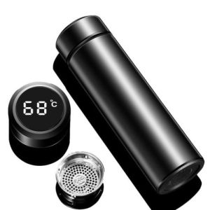 Smart Thermos Thermal Temperature Display Digital LED Vacuum Flask Touch Screen Insulation Bottle Stainless Steel Travel Hot Water Bottle Mug 500ml