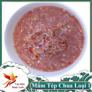 RUỐC BIỂN CHUA DÙNG NGAY  MẮM TÉP CHUA  LOẠI 1 MINH TRIẾT- Vựa Khô Minh Triết