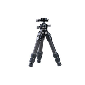 SIRUI AM-223S+G0 Carbon Fiber Desktop Tripod – Ultra-Light 1.7lbs 360° Panoramic Ball Head Heavy-Duty Support to 33.07lb